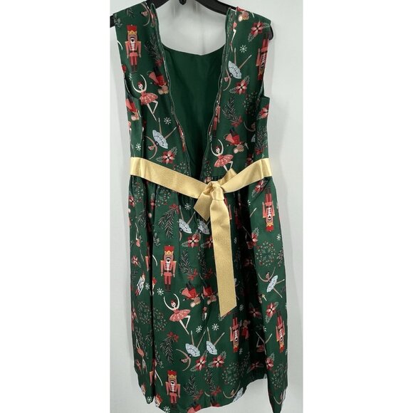 BONNIE JEAN Big Girls 16 Nutcracker Dress & Velvet Cardigan Set NWT - Picture 9 of 14